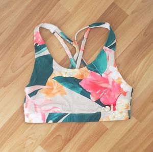 Old Navy Floral Print Sports Bra